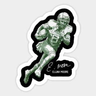 Elijah Moore New York J Mono Sticker